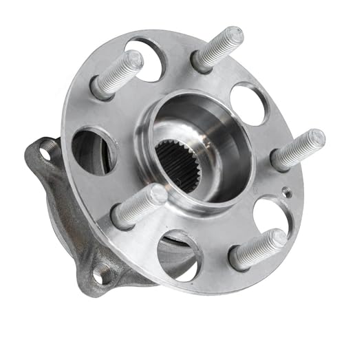 Image of Detroit Axle - FWD Rear Wheel Bearing Hubs for 2014 2015 2016 MDX, 2 Wheel Bearing and Hubs Assembly Replacement Pair Hubs
