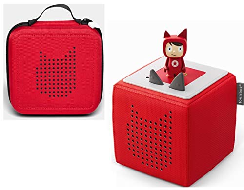 Preisvergleich Produktbild Toniebox Starterset Rot + Ordnungsbox für viele Tonies