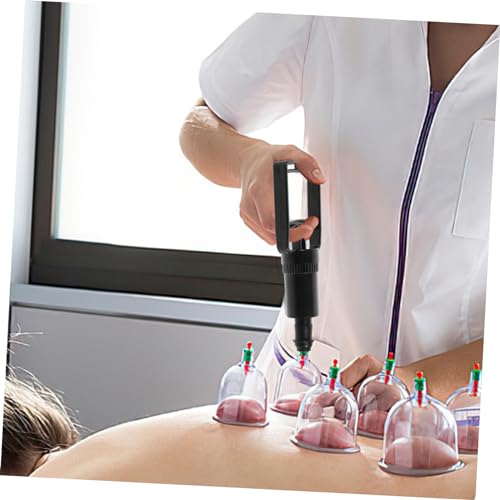 Bomba de vacío manual para ventosas Ipetboom para terapia de ventosas, ligera y segura para uso doméstico, mejora la circulación y alivia los músculos miniatura 4