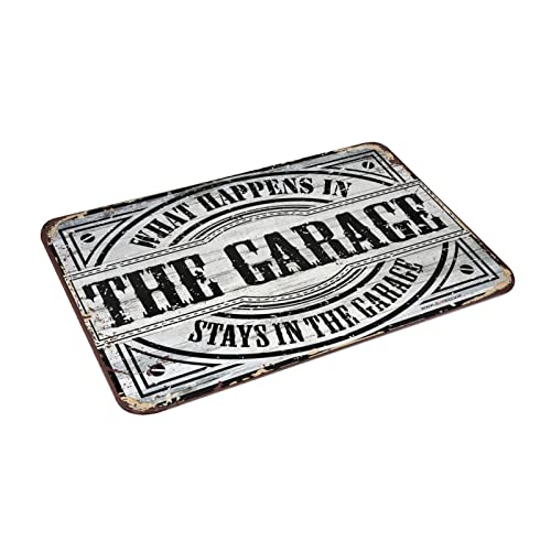 Tapis de bain antidérapant pour déco de garage Man Cave original - 4