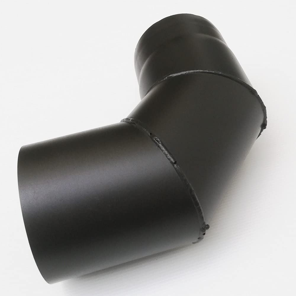 Aflex raccordo per stufa a legna - camino curva MF a 90 gradi (200mm)