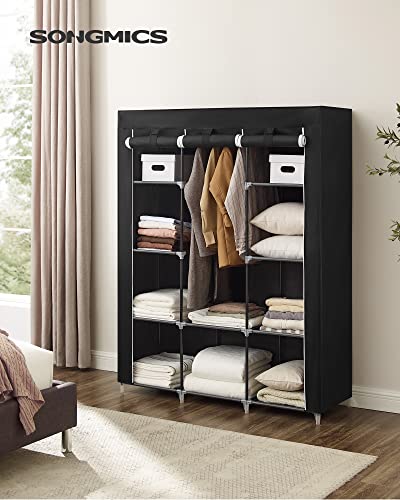 image for SONGMICS Portable Closet, Clothes Storage Organizer with 10 Shelves, 1