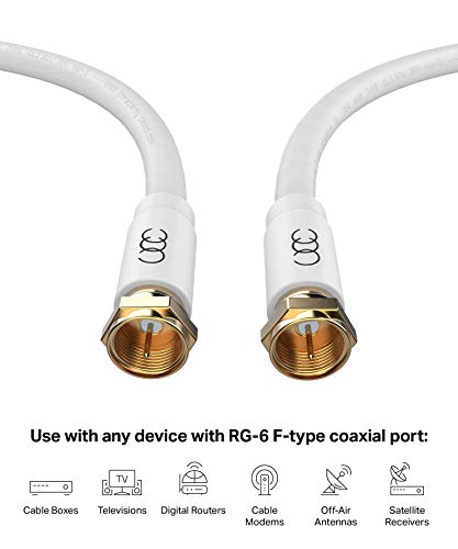 Ultra Clarity Cables COAX Cable Coaxial Cables 6 Ft thumb #1