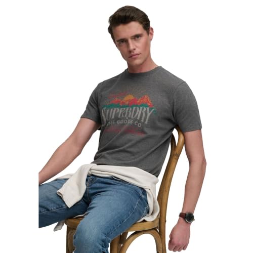Superdry Homme T shirt Outdoors Mountain Coupe Décontractée - vue 7
