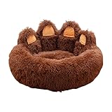 Esta cama para mascotas proporciona un ambiente cómodo, seguro y cálido para dormir