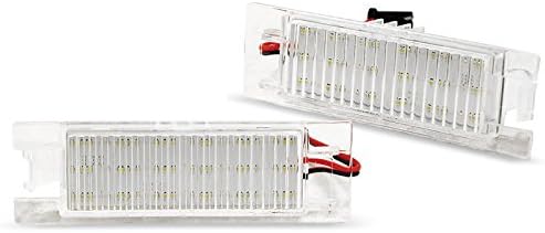 Luces de matrícula LED compatibles con Opel Zafira B 2005 2006 2007 2008 2009 2010 2011 2012 2013 2014 GV-2103 Luces de matrícula de luz trasera