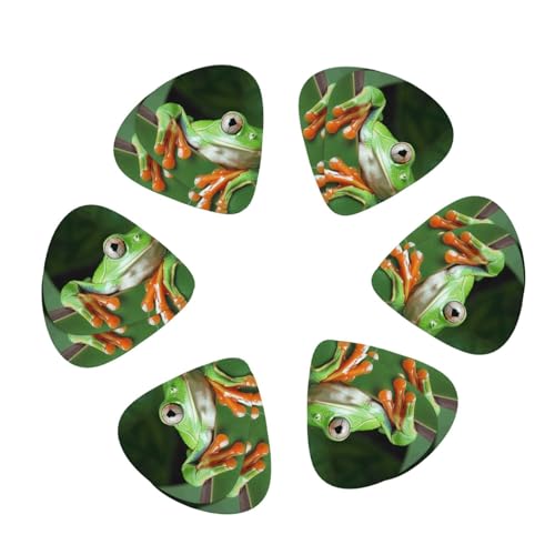 12pbN M^[sbN [{bNXt Tree Frog Baby Print Guitar Plecums jo[TANZT[ (0.46mmA0.71mmA0.96mm)