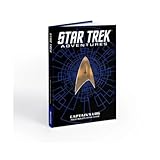 Modiphius Star Trek Adventures: Captain's Log Solo RPG - Discovery Edition - Hardcover Book, 2d20 Rolplaying Game, 326-Page Full-Color Digest Sized Book