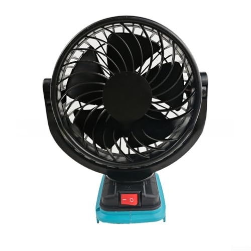 Ventilador inalámbrico compacto con diseño portátil construido para uso al aire libre en entornos de camping y oficina, ofreciendo velocidades ajustables y control fiable del flujo de aire