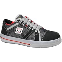 Elten Unisex Safety Shoes S2 Men Sports Sneakers Light Dark Blue Stahlk Sensation Low ESD S2 L10 Black
