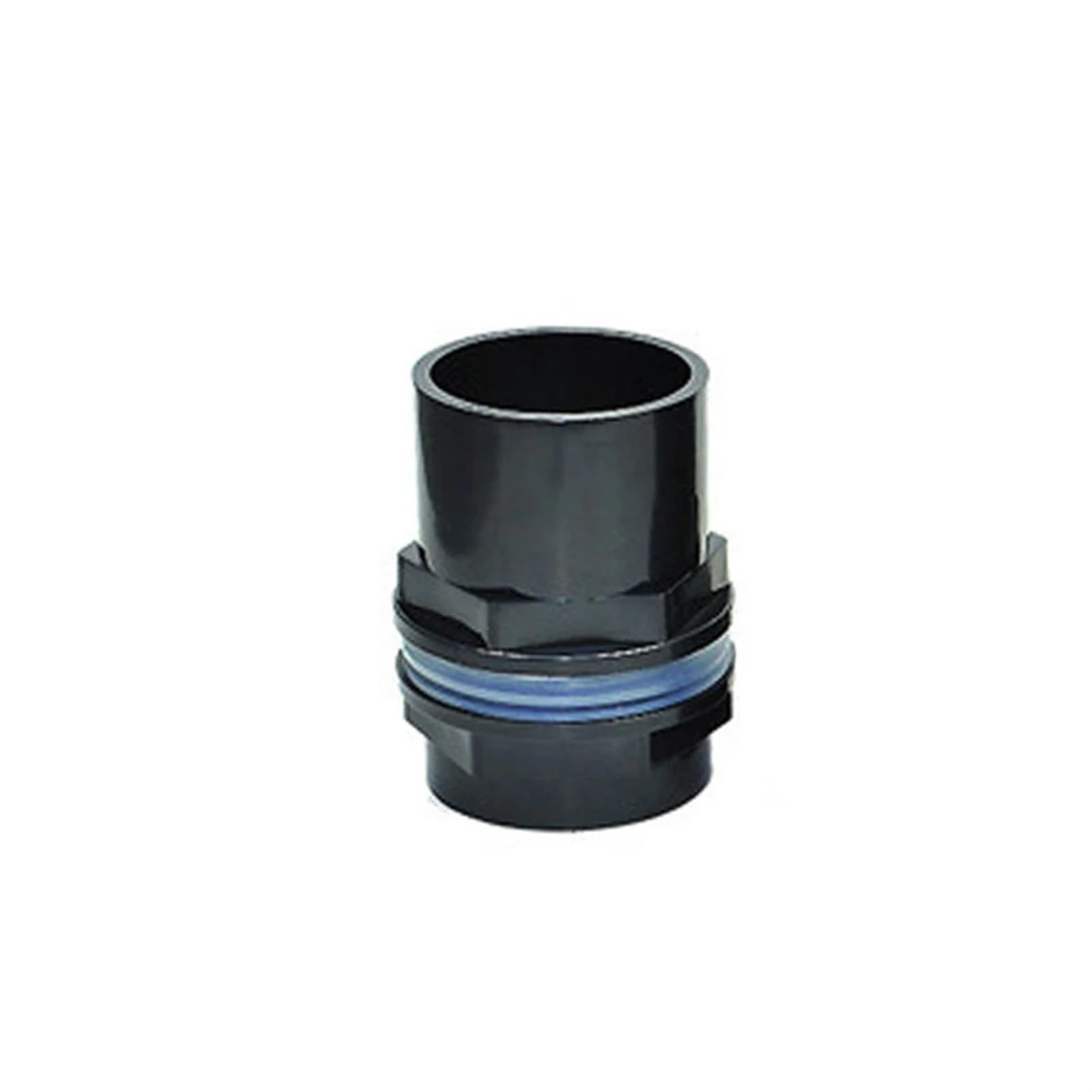 Plumbing Fitting,Aquarium Pipe Connector Black PVC 20-50mm(Inner Dia 20mm)