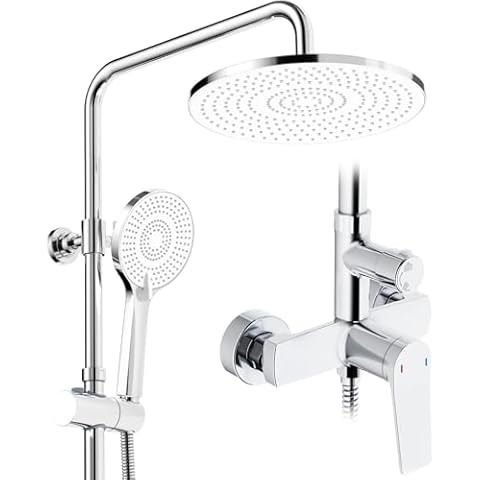 Rainsworth Douche Colonne Chromée Cover