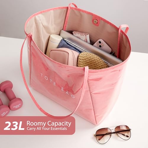 Bolso Tote Grande para Mujer KALIDI PVC miniatura 5