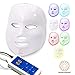 Produktbild MEISHENG 7 Color LED Face Maske | Photon Rotlicht-Therapie für gesunde Hautverjüngung | Kollagen, Anti-Aging, Wringe, Narbenwischt | Koreanische Hautpflege, Gesichtsorpflegemaske