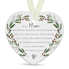 Mum-heart-shaped Ceramic