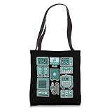 Studio Gear Meter Sound Engineer Audio Engineer Green Tote Bag