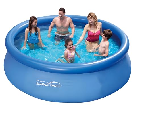 Summer Waves Fast Set Quick Up Pool 366x91cm Swimming Pool Familien Schwimmbad ohne Filterpumpe
