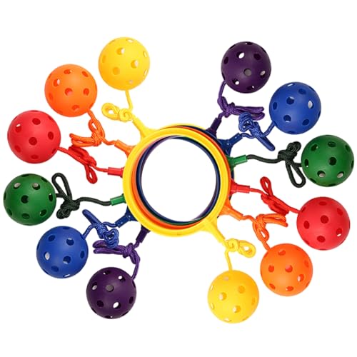 Ballon de saut cheville fitness enfant et jeu de coordination exterieur