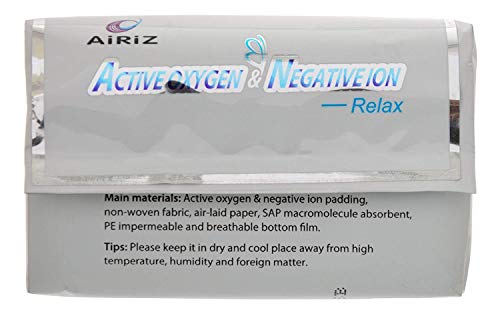 AIRIZ Active Oxygen And Negative Ion Soft-Cotton Sanitary Pads For Night Use (40 Pieces) - Pack Of 5 - Image 5