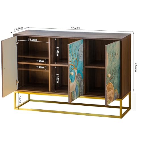 APATEN 47.24\" Wide Sideboard