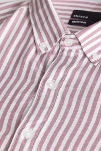 Image of SNITCH Stripehaven Mauve Stripe Shirt