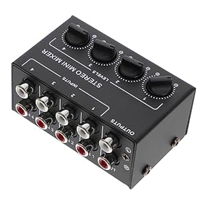 Joinpaya 4-Kanal Stereo-Mini-Mixer 46910SZF