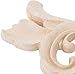 2 Stücke Blume Geschnitzte Lange Onlay Applique Carving Aufkleber Möbel Tür Dekoration(16 * 7.5CM)