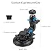 TEKCAM Large Suction Cup Mount Compatible with Blink Outdoor 4, 3, Blink Mini 2, Blink Mini, Wyze Cam V4, V3, Google Nest Cam (Battery) Security Camera Suction Mount, Camera Window Mount, 1 Pack