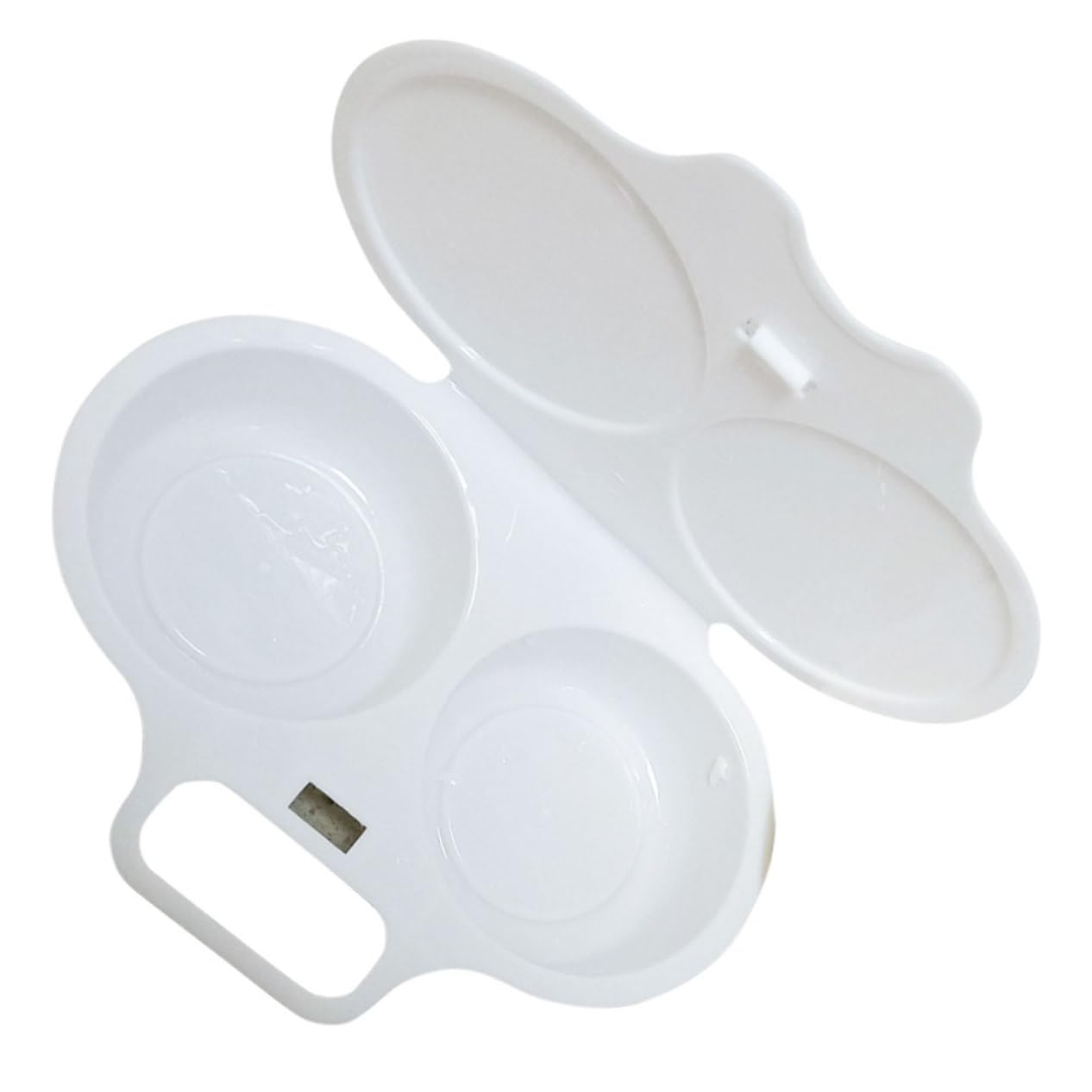 Cabilock Cooker Microwave Scrambled Egg Maker Lightweight Egg Daily Use Egg Cooking Tray Easy to Cle