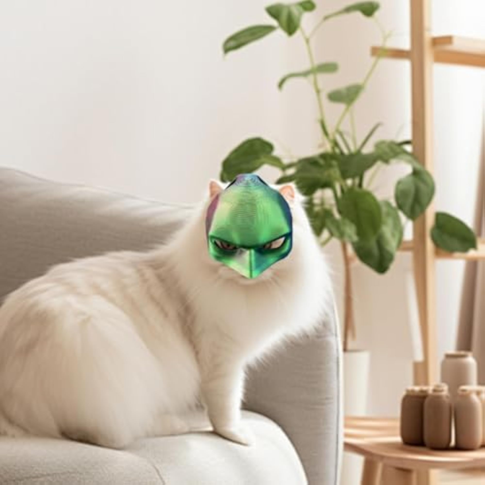 Cat Mask Lightweight Cute Cat Cosplay for Halloween Decoration