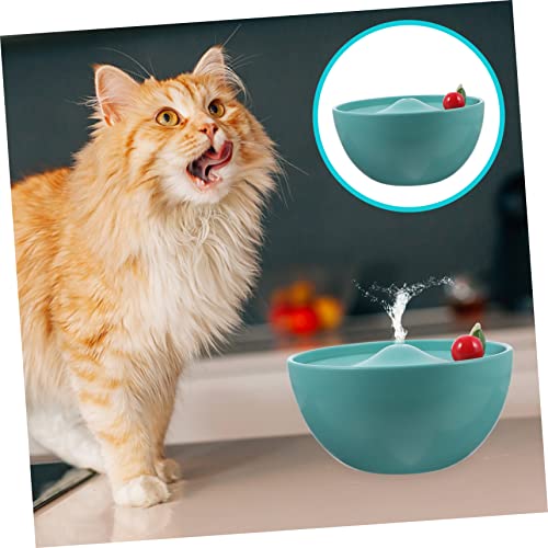 Fuente de agua para mascotas SUPVOX de cerámica con USB miniatura 3