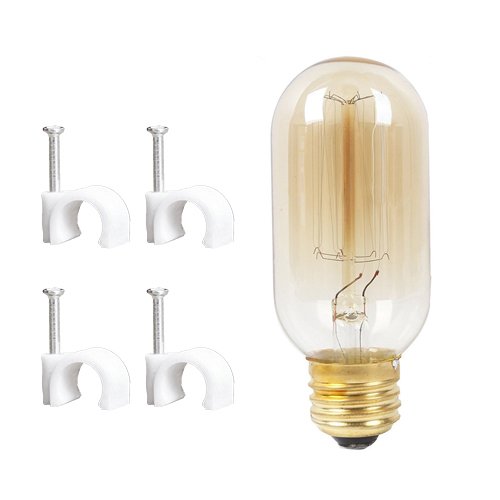 Kiven Metal Pail Wall Sconces 1-Light Plug-In Lighting Minimalist Loft Vintage Wall Lamp For Living Room Bar Loft Bulb Included (Copper) #TOP1