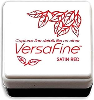 Versafine Small Ink Pads Tsukineko Instant Dry Pigment Ink, Onyx Black