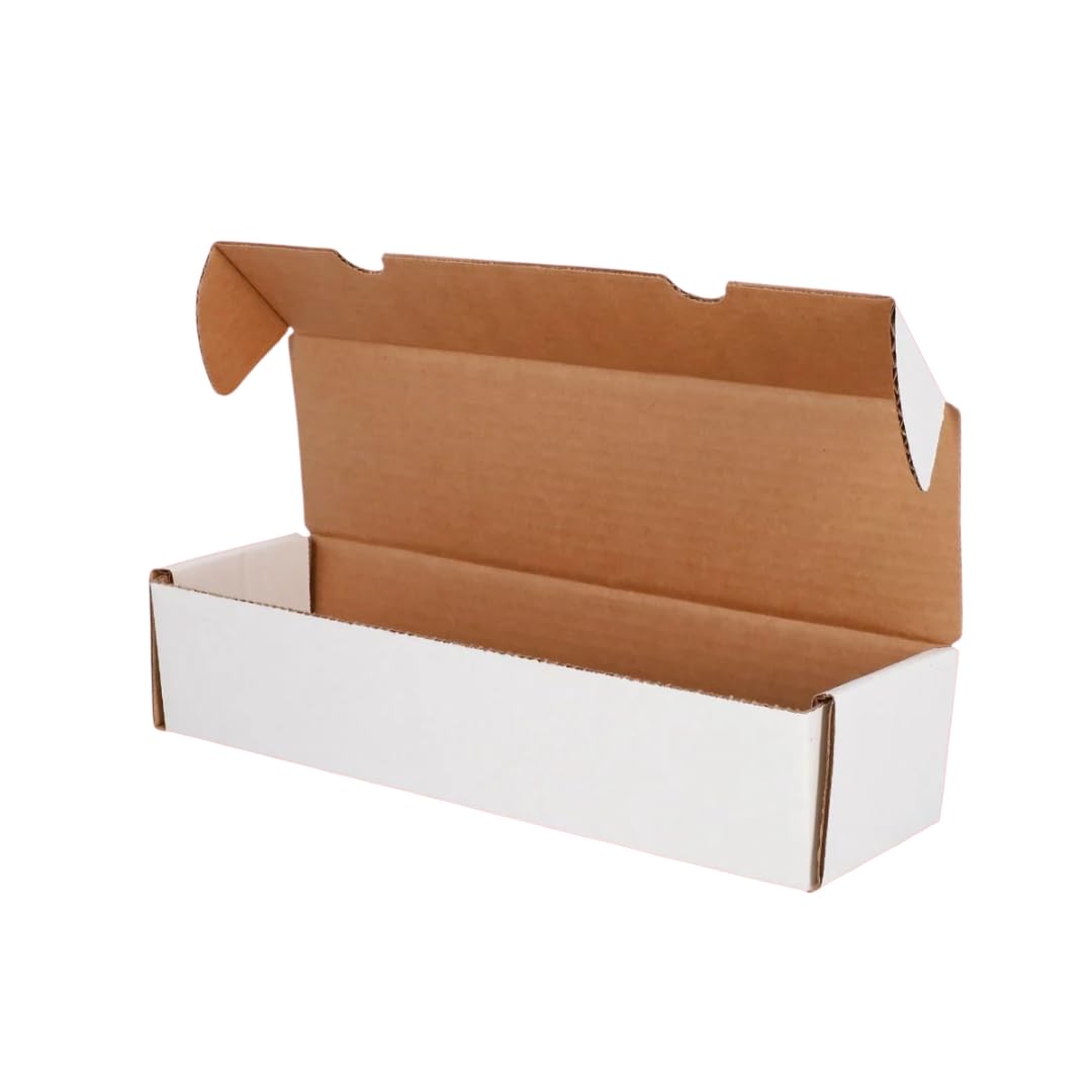 BCW Boîte de rangement pour cartes de jeu à une rangée – 5 carats | Boîte de rangement pour 1000 cartes | Support en carton ondulé | Boîte de rangement pour cartes CCG en vrac