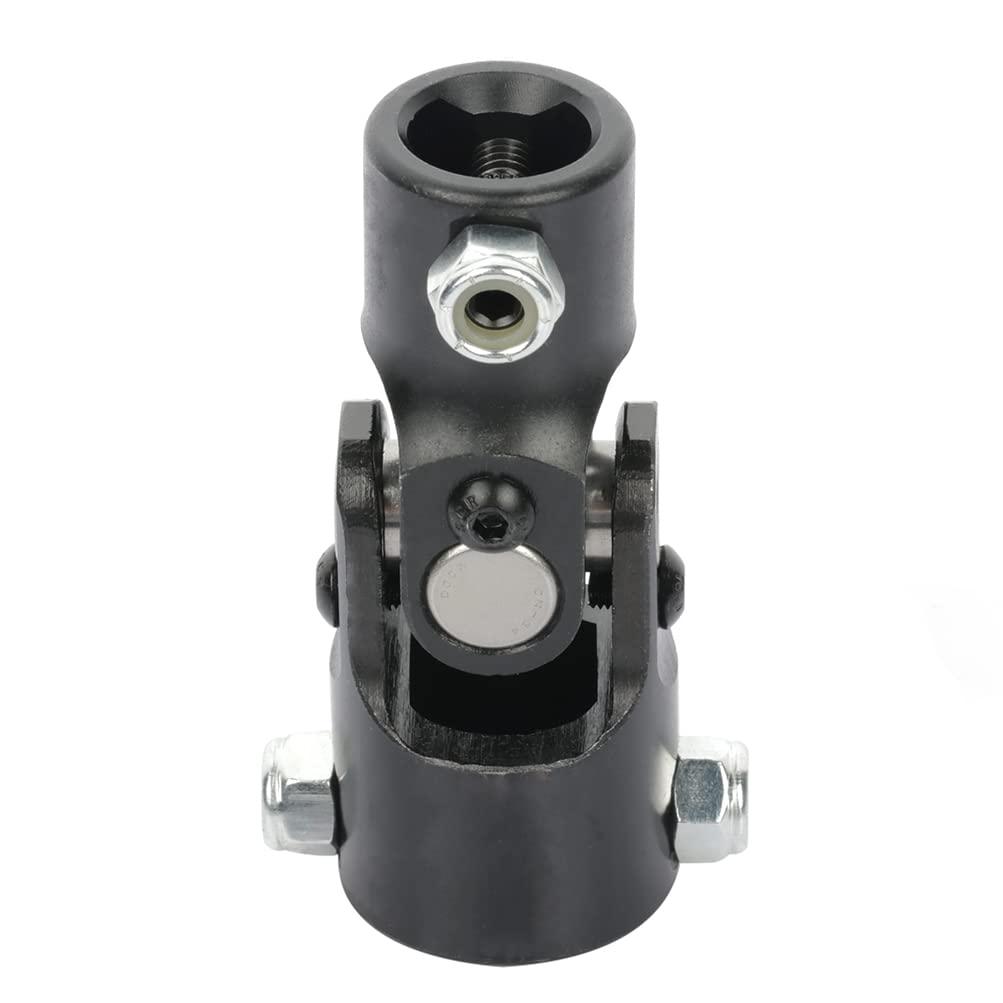 ROADFAR 3/4" DD X 3/4" DD Universal Steering U-Joint – Single Black Shaft Joint - View #9