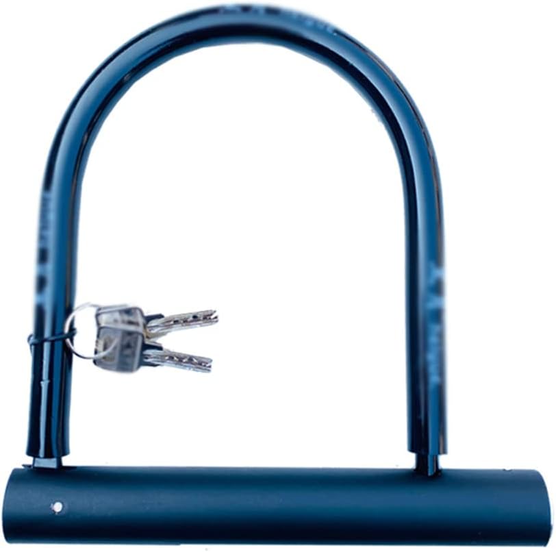 Heavy Locks U-Shaped Lock Bold Bicycle Lock Mountain Bike Safety Lock Motorcycle Key Lock Bicycle U-Shaped Lock for Vehicles U-Locks for Bicycles