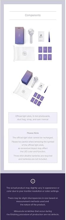 KATSEYE Official Lightstick + Photocard Set