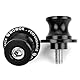 Universal M8 Ständeraufnahme Bobbins Montageständer Schwingen Mortorrad Zubehör für S1000 R XR RR, GSR 600 750 GSXR GSXS 1000 GSX-8S Vstrom SV650 CBR 600 1000 900 954 RR Trident 660 Monster (Schwarz)