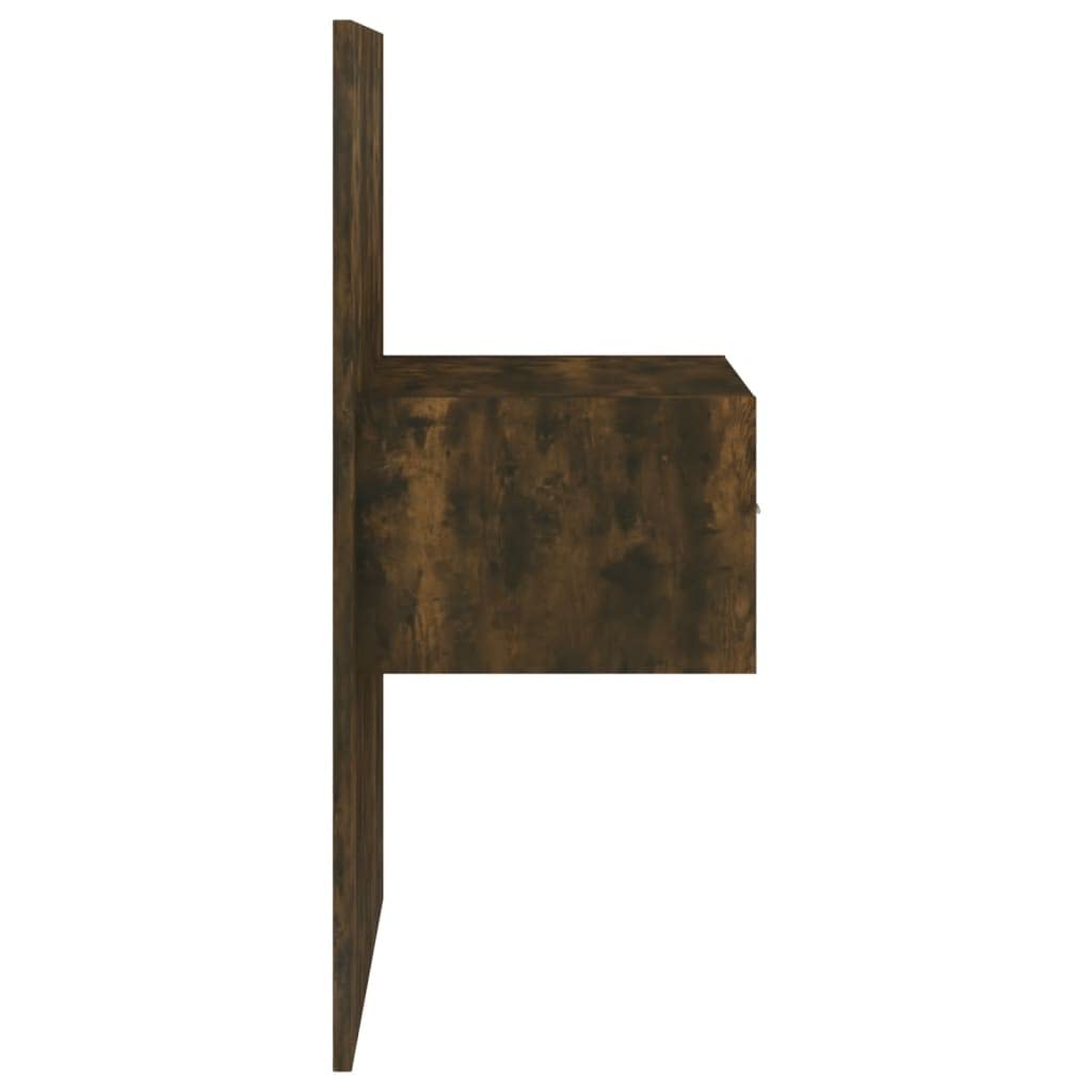 Comodino da parete in legno, comodino sospeso per libri e ornamenti, mensola da parete per massimizzare lo spazio di archiviazione, facile da pulire e stabile