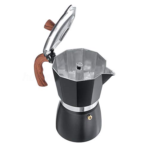 Barmi 5Oz/10Oz Moka Pot, Aluminum Espresso Maker, 3 Cups/6 Cups Expresso Pot Moka Pot Coffee Mini Espresso Maker Stove Top Coffee Maker Green 150Ml/5Oz #TOP2