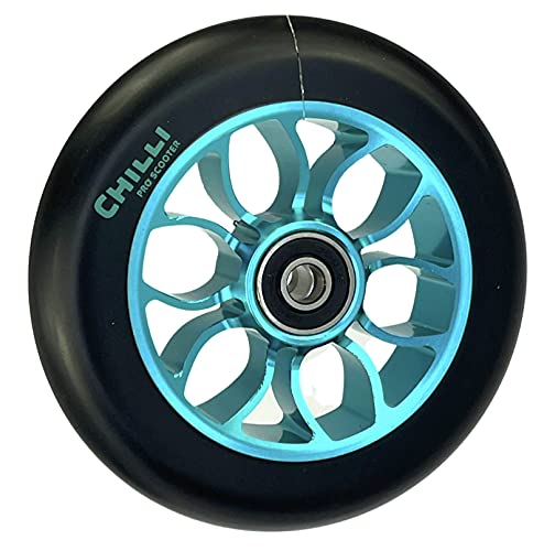Chilli Pro - Rueda para patinete (110 mm), color turquesa Cover