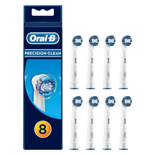 Oral-B Precision Clean lot de 8 têtes pour remplacer vos brossettes usagées facilement
