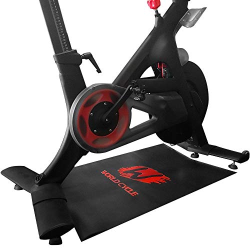 Reversible bike mat for peloton bike and bike+ | compact, waterpr…
