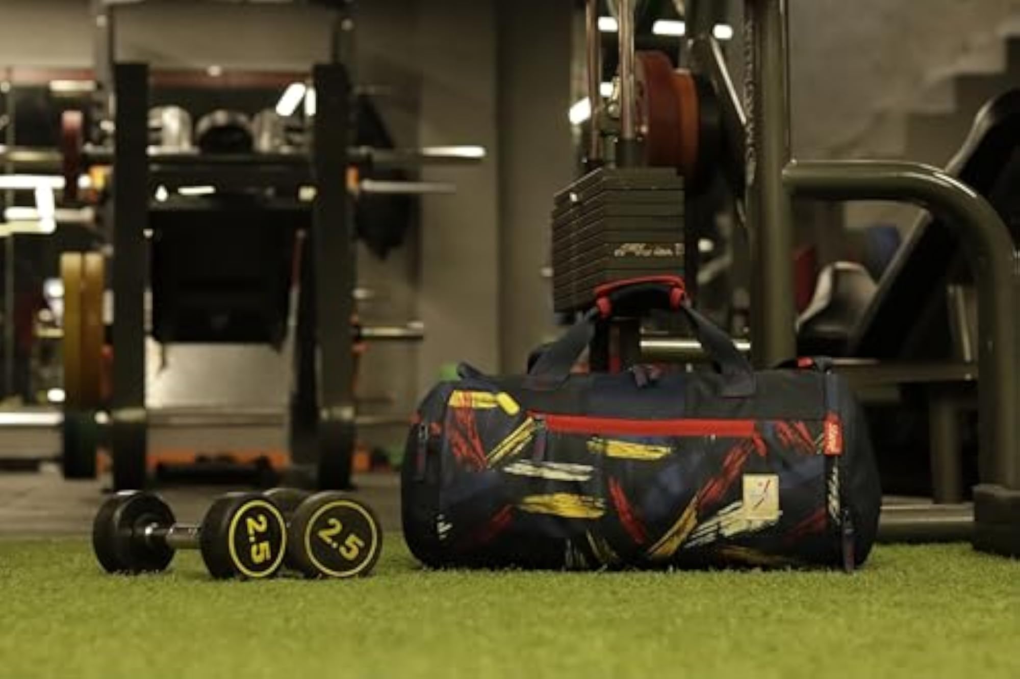 Gym Bag with Separate Shoe Compartment for Travel