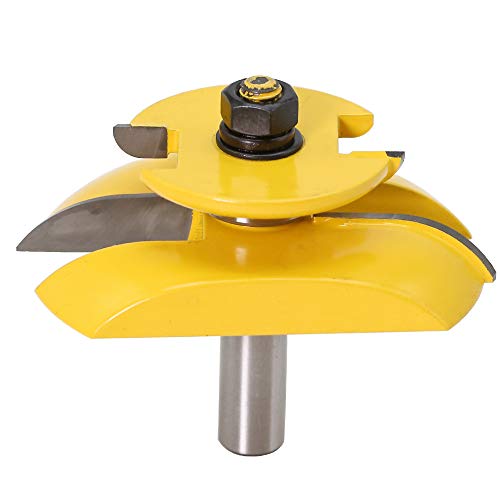 Dboyun 3Pcs 1/2'' Shank Round Over Rail And Stile With Cove Panel Raiser Router Bit Sets Milling Cutter Power Tools Door Knife Wood Cutter #TOP6