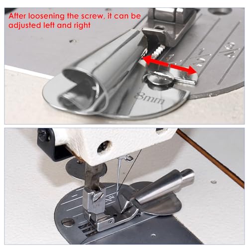 Pie para Máquina de Coser Dobladillo en Rollo 3-10 mm Acero Inoxidable miniatura 6