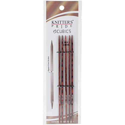 Knitter's Pride 516219-Cubics Double Pointed Needles 6