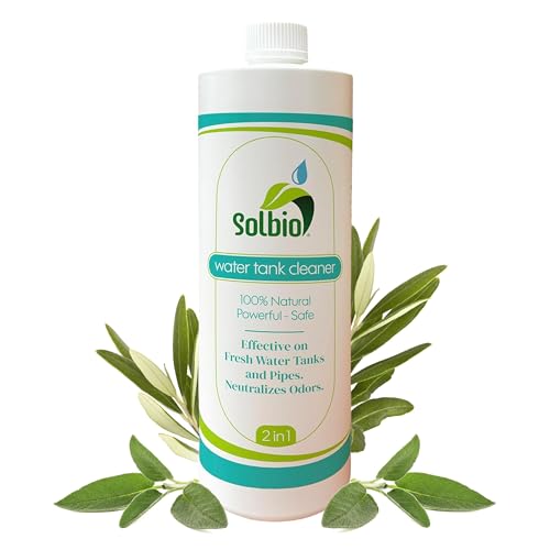 Solbio Clean-Water Tank Cleaner & Sanitiser (1L) - Natural...