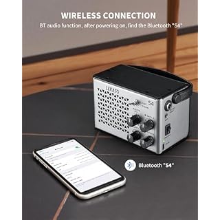 LEKATO Ampli de Guitare électrique, Mini amplificateur de Guitare Portable 10 W, Combo d’ampli de Guitare Rechargeable avec Effet de Nettoyage et de Distorsion, Bluetooth, Design rétro - Les Beatles, Paul McCartney, John Lennon, RIngo Starr, George Harrison LEKATO Ampli de Guitare électrique, Mini amplificateur de Guitare Portable 10 W, Combo d'ampli de Guitare Rechargeable avec Effet de Nettoyage et de Distorsion, Bluetooth, Design rétro – Image 4
