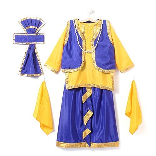 Flip Enterprises Indian Traditional Punjabi/Bhangra Boy Costume C...